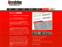 Tablet Screenshot of iinvoicing.com